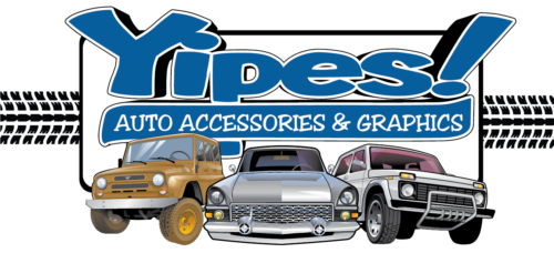 Yipes auto accessories & graphic design
